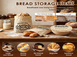 3Pcs Beeswax Bread Bags Free of plastic components, Freshness Balance,Shape Design for Homemade and V1366-AZ2-W-15582