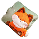 Travel Blanket and Pillow Set Multifunctional Plush Cute Animal Hand Warmer Blanket Pillow for V1294-YM0706-3117230223511