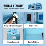 Inflatable Paint Booth, 10x6x4m Inflatable Spray Booth, High Powerful 950W1100W Blowers Spray Booth V952-CQSPQFLSS3320LZI3V3