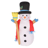 4 FT Christmas Inflatables Snowman Tall Christmas Inflatable Snowman Outdoor Decorations Courtyard V1294-YM0901-3115230112912