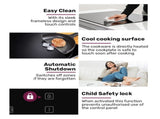 EuroChef 30cm 2 Zone Induction Cooktop, 3300W Electric, Touch Controls V219-COKICTEC320A