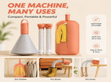 Portable Blanket Warmer,500W Mini Dryer Travel Clothes Dryer Machine,Comfortable Warm Air on The V1337-DL-K1SV-JR35