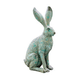 Easter Decor Resin Simulated Bronzes Long Eared Bunny Easter Decorations For Home Decorative V1370-AZ4-12365