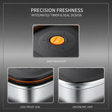 4 Sets Stainless Steel Salad Bowls with Lids, 2000ml / 67.64 fl oz Food Storage Containers with V1369-AZ3-W-08865