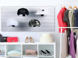 6 Pcs Slat Wall Hat Display Wire Headwear Rack Slatwall Accessories Metal Retail Display Racks for V1258-DP02-C-2263