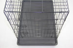 36' Portable Foldable Dog Cat Rabbit Collapsible Crate Pet Cage with Cover Blue V278-CR36-W-COVER-BLUE