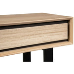 Aconite Console Hallway Entry Table 120cm Solid Messmate Timber Wood - Natural V315-VOD-OHIO-05