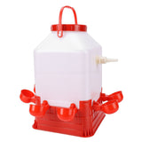 Automatic Poultry Waterer Multifunctional Large Capacity 8 Bowls Poultry Waterer Dispenser for Farm V1294-YM0901-3111250225011
