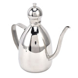 Stainless Steel Oil Can Portable High Water Tightness Stainless Steel Oil Can for Kitchen0.5L V1294-YM0710-3118210264912