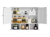 Bathroom Wall Cabinet, 2 Doors & Adjustable Shelf, Over the Toilet Storage Medicine Cabinet Wall V952-BDMJG2JYJGBSOYU70001V0