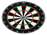 Dart Board, High-Grade Self-Healing Sisal Fiber Dartboard with Staple-Free Bullseye, Blade Wire & V952-JMFBPFZJM1357B09N001V0