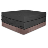 210D Waterproof silver coated Oxford cloth Square Hot Tub Cover Outdoor SPA Covers 76 x 76 inch, V1192-AZ-W-5294