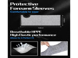 3 Pairs Cut Resistant Sleeves with Thumb Hole Protective Arm Sleeves Protective Forearm Guard Arm V1370-AZ4-17938