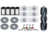 19-Pack Replacement Parts Kit For Ecovacs Deebot X1 Omni Turbo T10 Robot Vacuum Cleaner With Filter V1189-LWWAL-20260327-04523