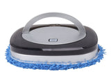Automatic Floor Mopping Robot Mopping Robot with Water Tank Vacuum and Mop Cleaning Robot Silver V1294-YM0703-3113230180712