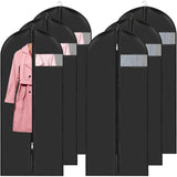 Garments 60 X 140 Cm Pack Of 6, Waterproof Dustproof Clothes With Zip, Hanging Garment V1188-MS-227-1111