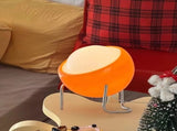 25cm Orange Creamy-Style Table Lamp with 3-Color Dimming - USB V888-ELOSUNG28880