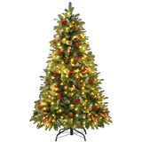 Jingle Jollys Christmas Tree 1.5m 160 LED Xmas Tree Party Decorations 355 Tips XM-TR-WELL-5FT-LED