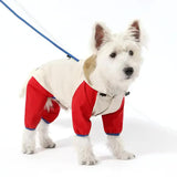 Waterproof Dog Raincoat with Hidden Leash Hole - Windproof and Comfortable for Outdoor Walks, V888-ELOSUNG10486
