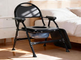 Levede Shower Tiolet Commode Chair Bedside Seat Elderly Pregnant Disability Aid BATH1022-BK-AU