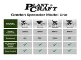 PLANTCRAFT Spreader 12V 36kg 30L Lawn Seed Fertiliser, for ATV, Ride on Mower, with Rain Cover V219-GDTSPRPC123A