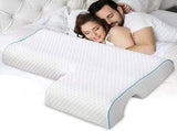Memory Foam Cuddle Pillow, Shoulder Pillow for Sleepers, Arm Pillow with Arm Hole for Sleeping, V1189-LWWAL-20260401-05462