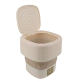 Portable Washing Machine 9L 10W Foldable Bucket Washer Low Noise Mini Washer 100240V for Underwear V1294-YM0901-3113230354511