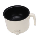 Electric Hot Pot with Steaming Basket Portable Multifunctional Cooking Pot for Ramen Noodles Pasta V1294-YM0901-3113260011511