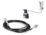 G5/814 2.5m External Soda Hose Universal CO2 Gas Cylinder Refilling Adapter Connector KitBlack Hose V1294-YM0901-3113210025812