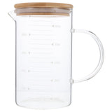 Thickened Glass Measuring Cup Transparent for Home Baking and Cooking 1Set V1192-AZ-W-20259