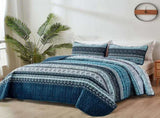 Opalescent Quilted coverlet and pillowcovers set Shimmering Beauty - Queen size V745-MAC080422Q13U