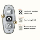 SOGA 2X Electric Kneading Neck Shoulder Arm Body Massager With Heat Health Care SHOULDERMASSAGERX2