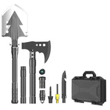 multifunctional entrenching shovel, axe set, outdoor camping, folding shovel, vehicle mounted tool, V1102-145-12437-BLK-5SD14-26JD