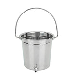 Enema Bucket Kit Stainless Steel Reusable Home Colon Cleansing Bucket for Health Care Tool 1.3L V1294-YM0703-3112230027211