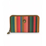 PIP Studio Jacquard Stripe Multi Oblong Wallet V442-HIN-MISC-WALLETJACQUARDSTRIPE-MULTI-RE