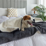 Premium Waterproof Reversible Pet Dog Blanket Bed Protects Couch Bed from Spills V63-840261