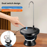 Drinking Water Dispenser Pump, Automatic Electric Drinking Water Bottle Pump USB Rechargeable with 2 V1192-AZ-W-2515