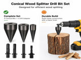 Firewood Auger for Drill,Firewood Auger Bit,Auger Firewood Replacement Tip,Firewood V1369-AZ3-W-08161
