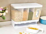 Storage Box Transparent Classification Press Button Removable Cover Storage Tanks for Kitchen V1294-YM0716-3118220144111