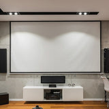 100 Inch 16:9 Manual Pull Down Outdoor Projector Projection Screen Theater Movie V63-835431