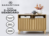Sarantino Eleni 2-Door Sideboard - Natural TBL-751-00-NAT