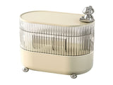 Plastic Cable Management Box Cosmetic Makeup Organizer for Office Home Desk Accessories Storage for V1294-YM0901-3117240060611