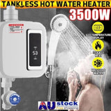 Tankless Instant Electric Hot Water Heater System Instant Hot Water Shower Heat V201-HS001WH-AU