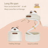 Cute Kawaii Desk Lamp Foldable Desk Lamp Cartoon Bear Atmosphere Night Light Portable USB V1366-AZ2-W-10059