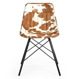 EAMES STYLE COWHIDE CHAIR V742-M10148