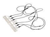 12V Led RGB Waterfall Water Curtain Nozzle Swimming Pool Waterfall Outlet for Pond Fishpond V1294-YM0901-3111240317511