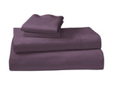 1000 Thread Count Cotton Rich Double Bed Sheet Set 4 Piece, Soft Feel Microfibre Blend, Solid C CVC-10DBL-LIL