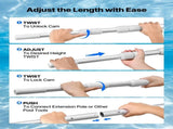 Pool, 1 to 3.66 m Telescoping Swimming Pool Cleanings, Professional Adjustable Telescopic V952-BCGYCQJTJYCGUEC1M001V0