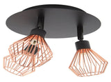 3 Light Fixtures Ceiling Mount Matte Black G9 Bulb Sockets Multi Directional Rotating Light for V1294-YM0703-3119230078911