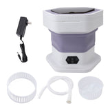 Mini Foldable Washer Wash and Spin Combo Ultra Cleaning Portable Travel Washer for Baby Clothes V1294-YM0901-3113240229213
